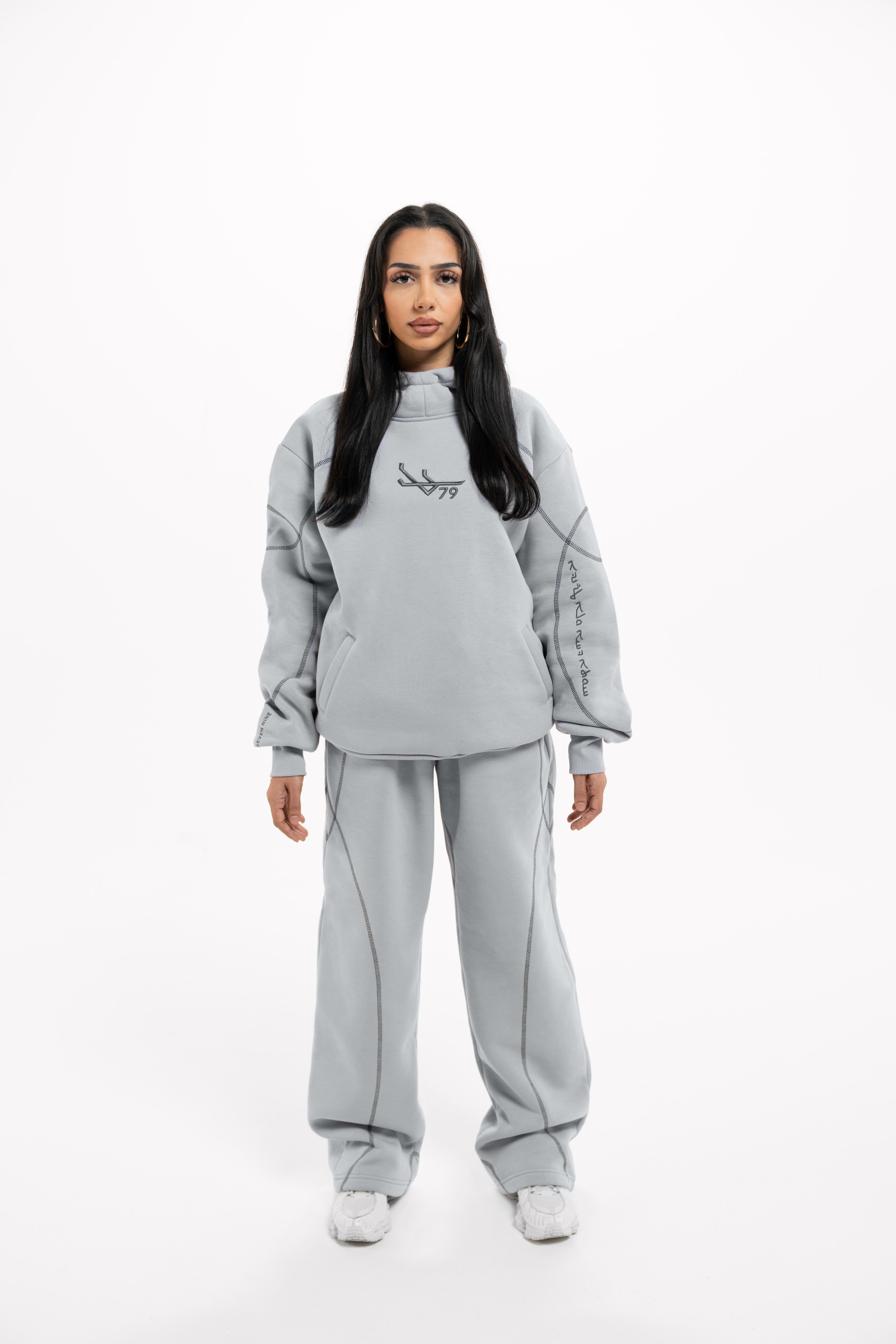 Ash Moon Zipper